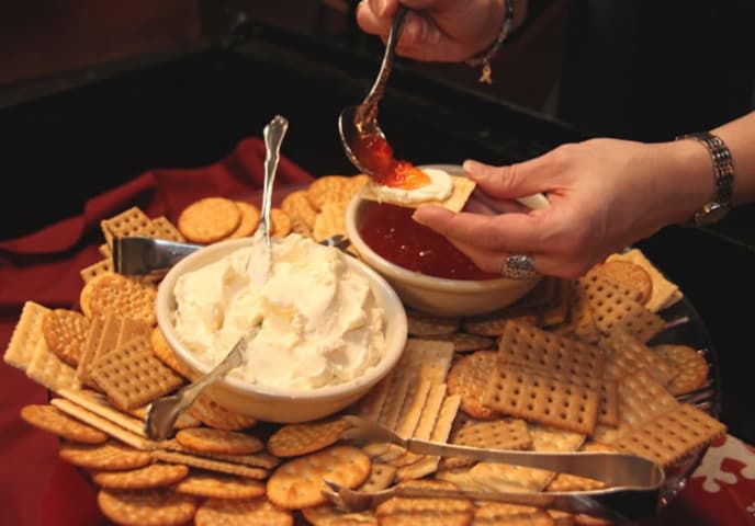 Hickory Bridge Farm Cheese and Crackers