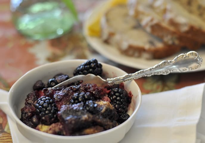 Inn at Huntingfield Creek Blackberries
