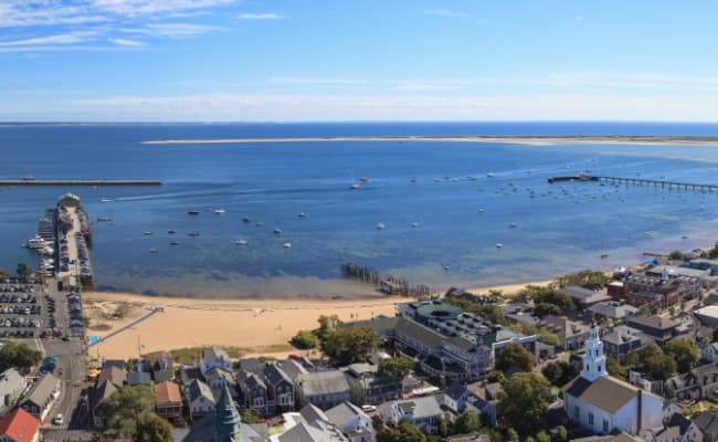 coastal view of Cape Cod