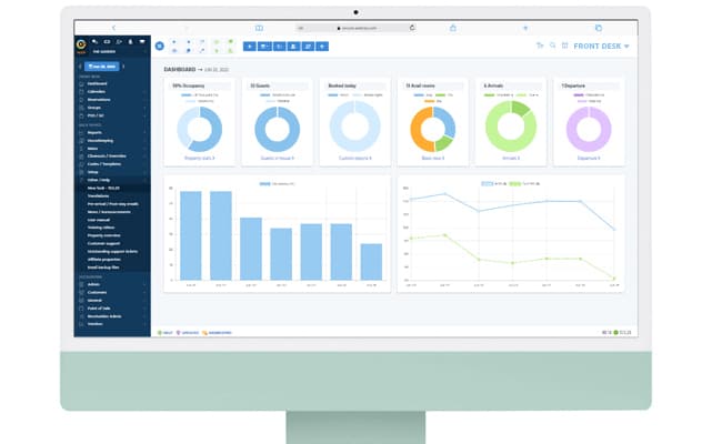 Screenshot of Web Rez Pro software on a computer screen