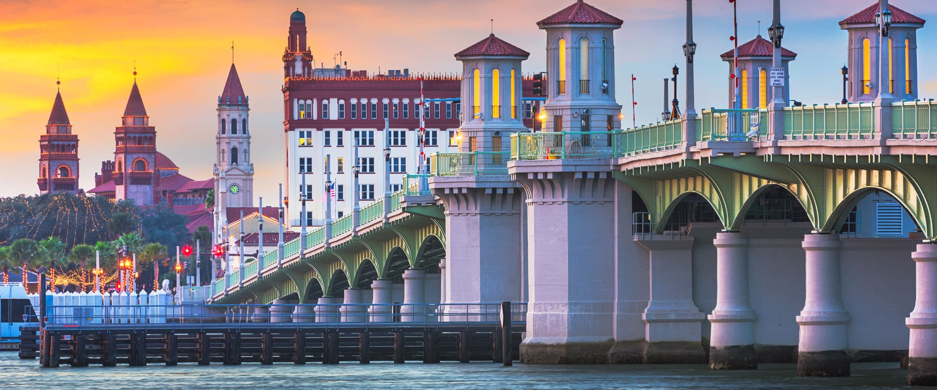 Illustration of a bridge in St. Augustine