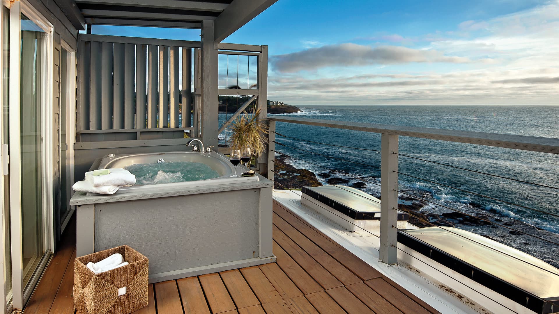 Channel House balcony view