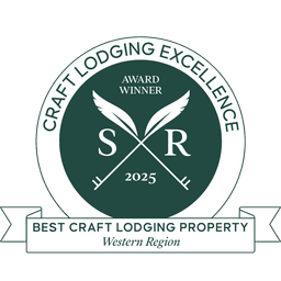 Best Craft Lodging Property - West 2025 winner seal