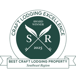 Best Craft Lodging Property - Southeast 2025 winner seal