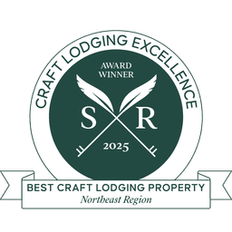 Best Craft Lodging Property - Northeast 2025 winner seal
