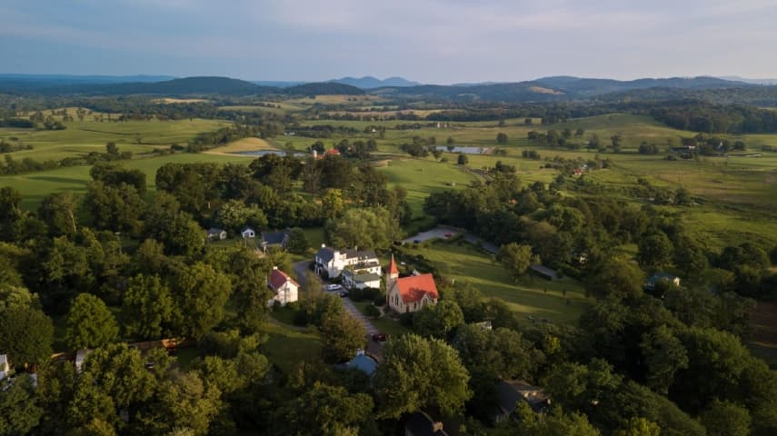 aerial view