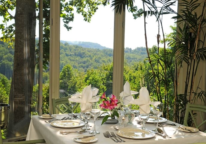 Orchard Inn Dining with View