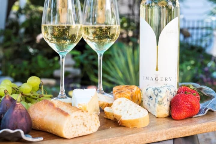 Wine and Cheese Board