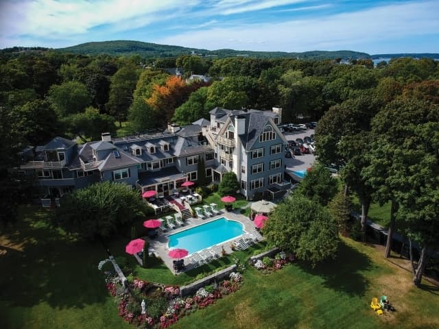 Ariel view of Balance Rock Inn