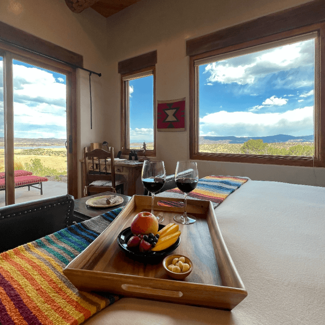 Abiquiu Lake Suite at Abiquiu's The Grand Hacienda.