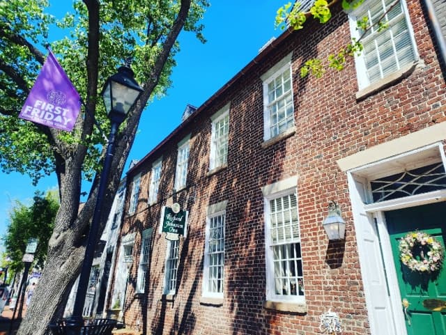 front of inn