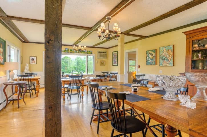 Brass Lantern Dining Area