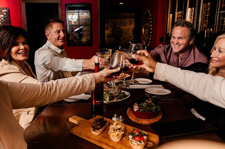 Dining at Gervasi Vineyard