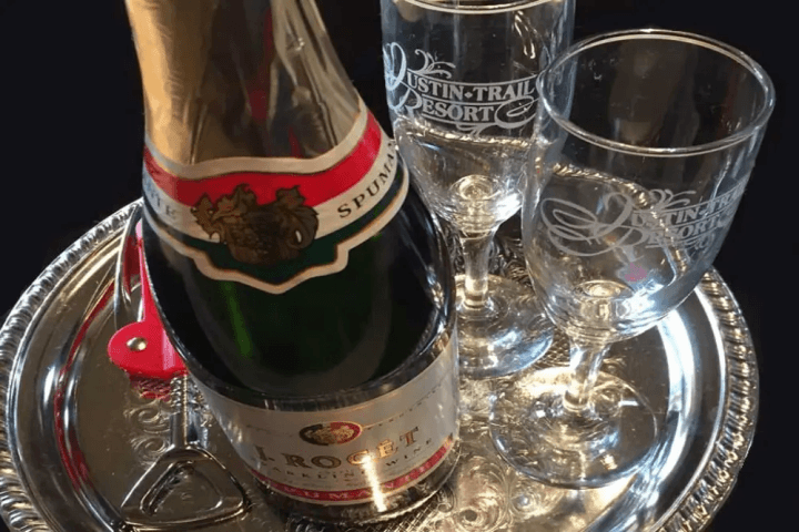 Bottle of Sparkling Wine