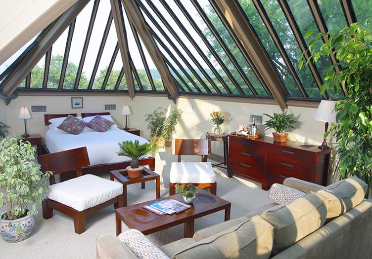 Sayre Mansion Guest Room Conservatory