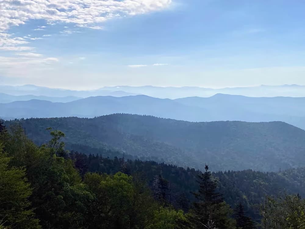 smoky mountain view