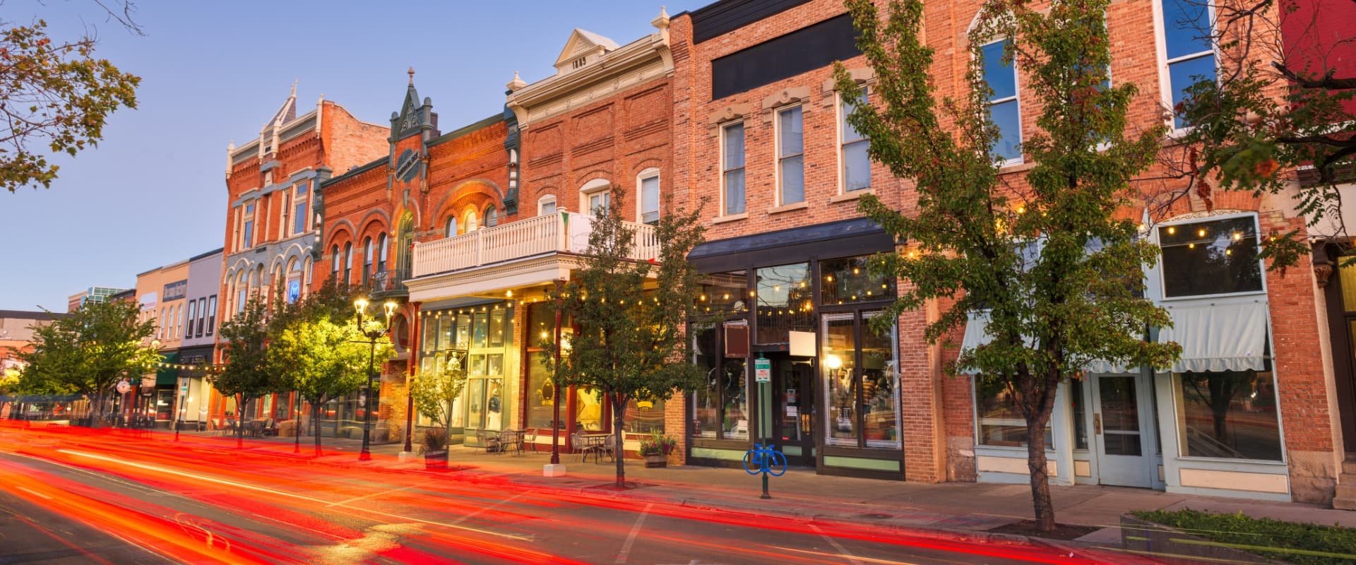 Center Street in downtown Provo, Utah