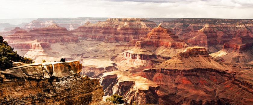 Looking into the Grand Canyon