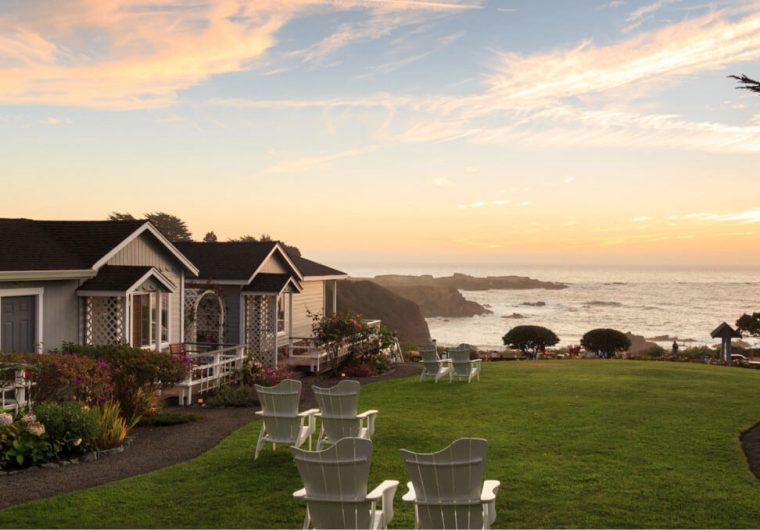 Sea Rock Inn, along the rocky coasts of Mendocino, is the perfect place to stay during a California road trip