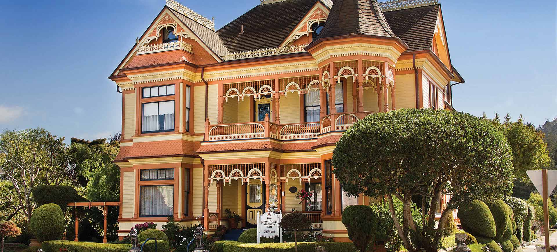 Historic Gingerbread Mansion exterior