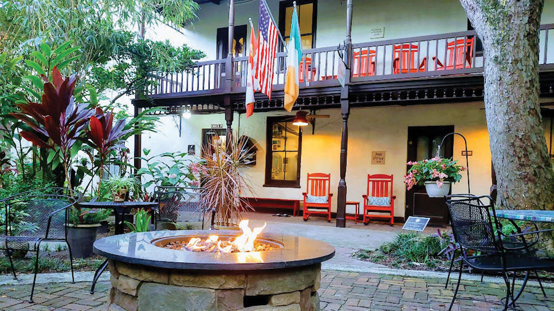 The St. Francis Inn offers guests a taste of European-inspired charm in St. Augustine, Florida.