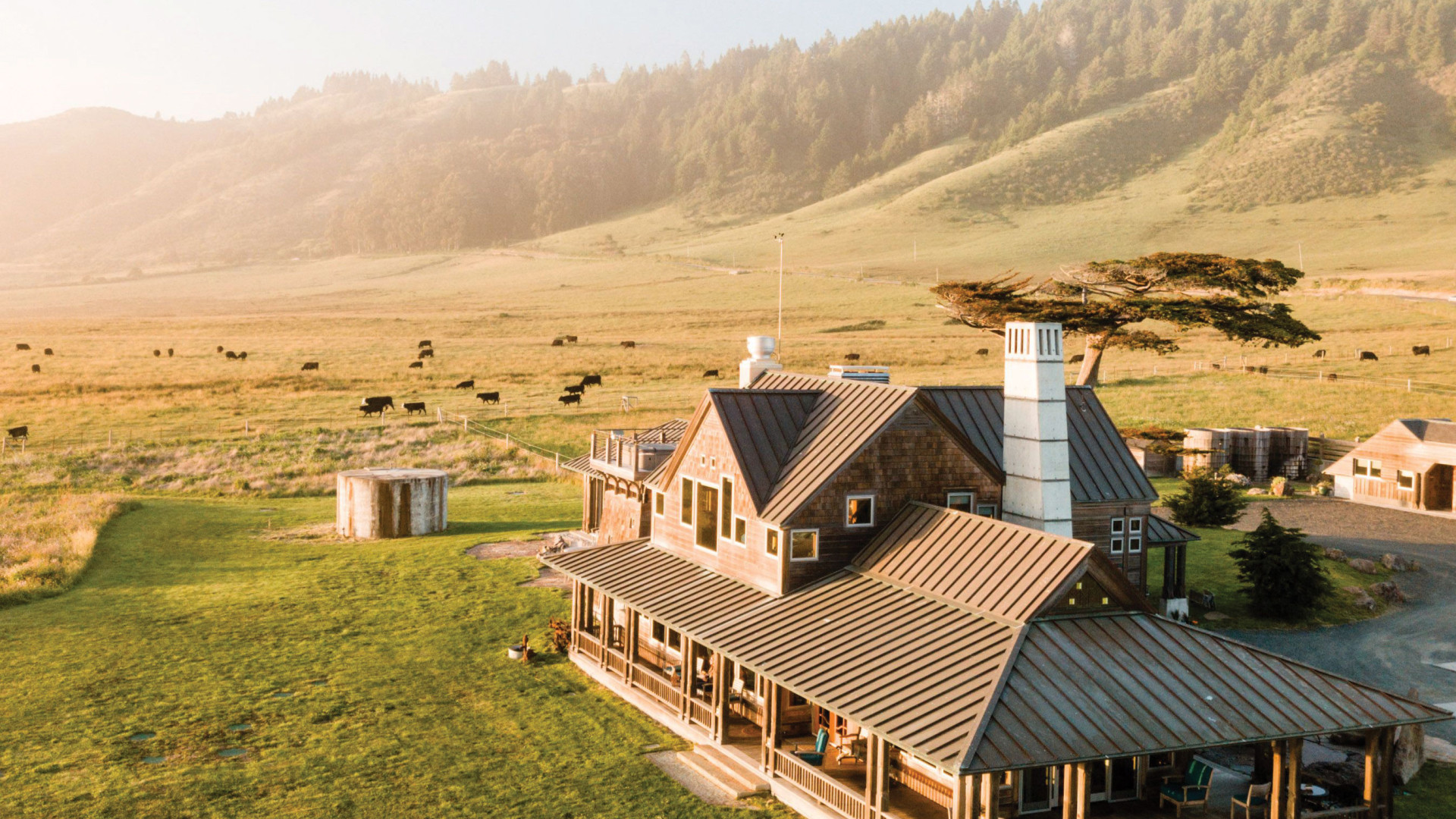 The Inn at Newport Ranch is an oceanfront property in Fort Bragg, California that is great for whale watching in California.