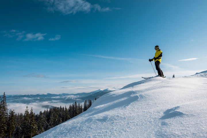 Outdoor Skiing Adventure