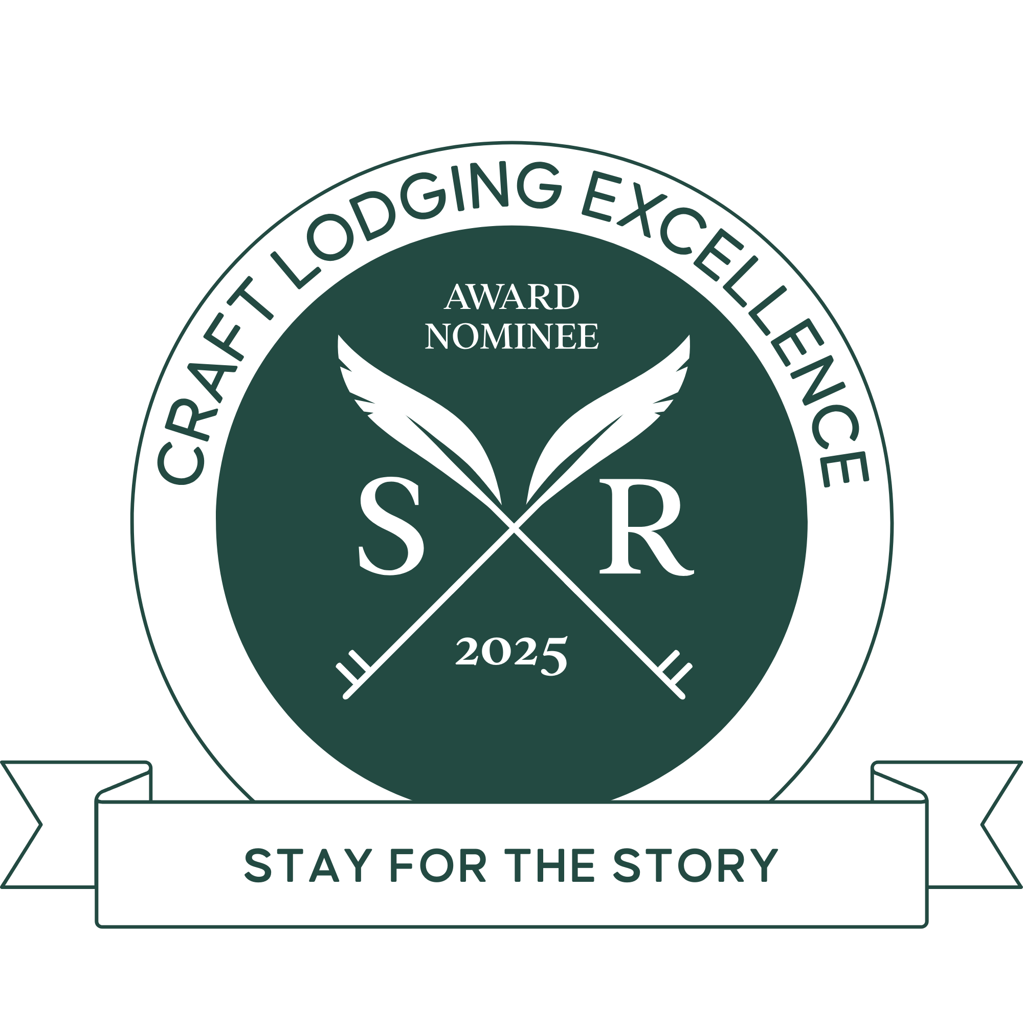 Stay for the Story Logo