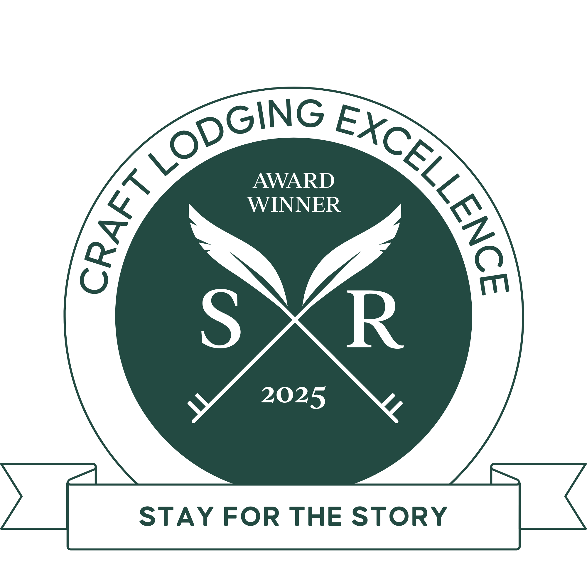 Stay for the Story Logo