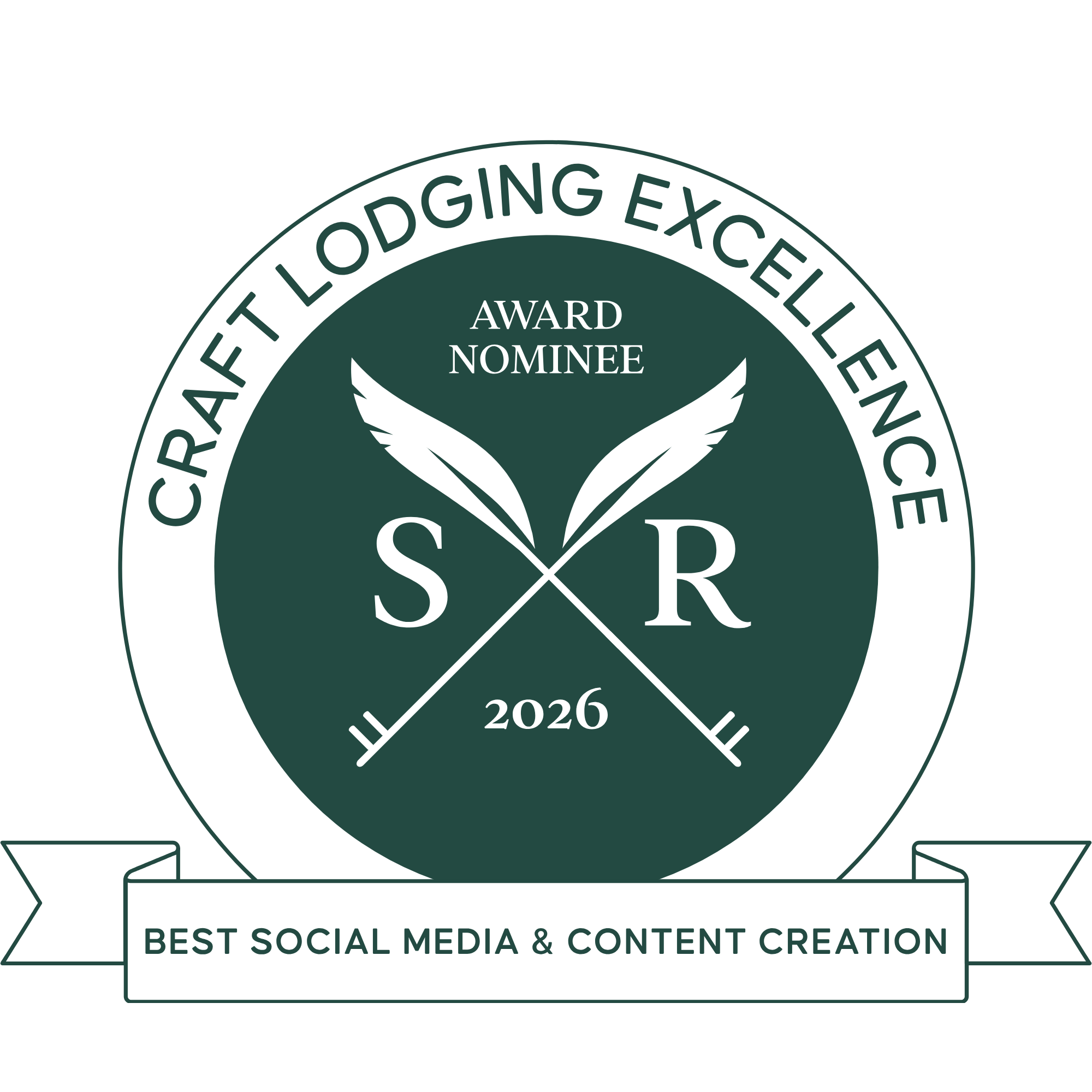 Best Social Media and Content Creation Award Logo