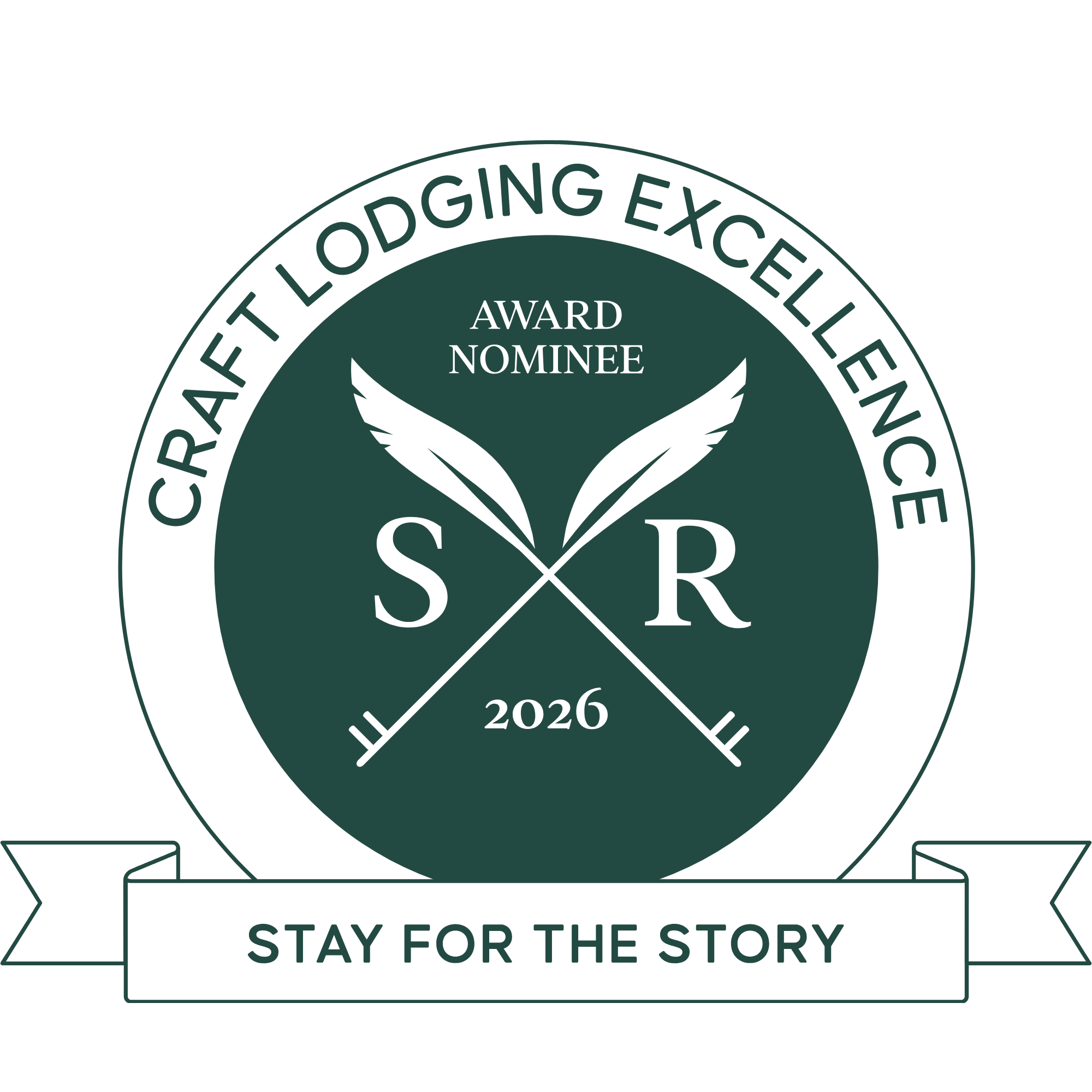 Stay for the Story Award Logo