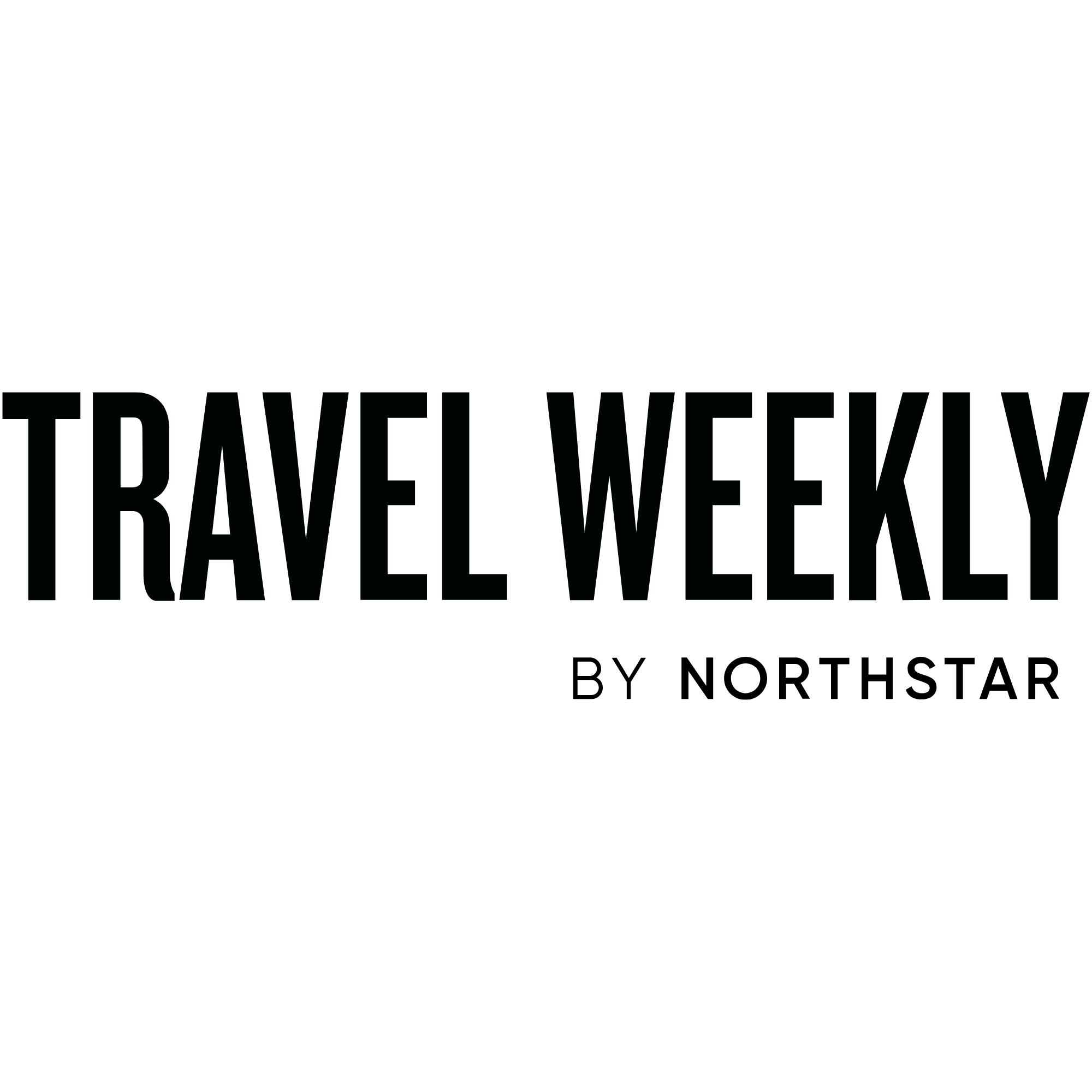 Travel Weekly by Northstar logo in bold black uppercase lettering.