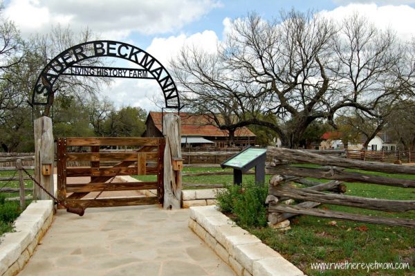 Sauer Beckmann Farm entrance 