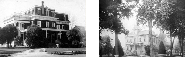 historic photo of churchill manor