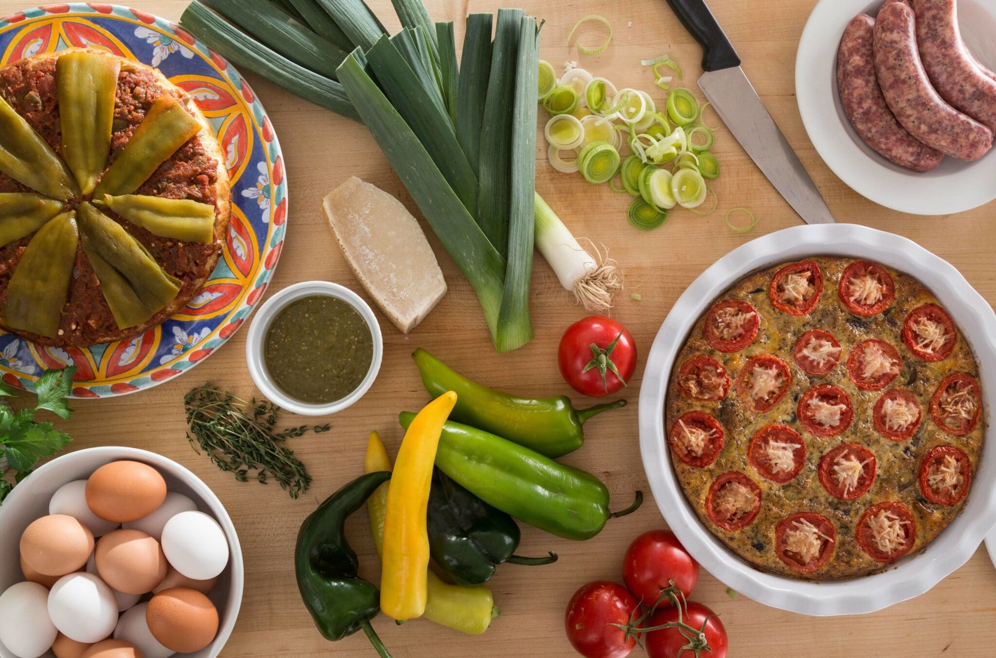 breakfast spread