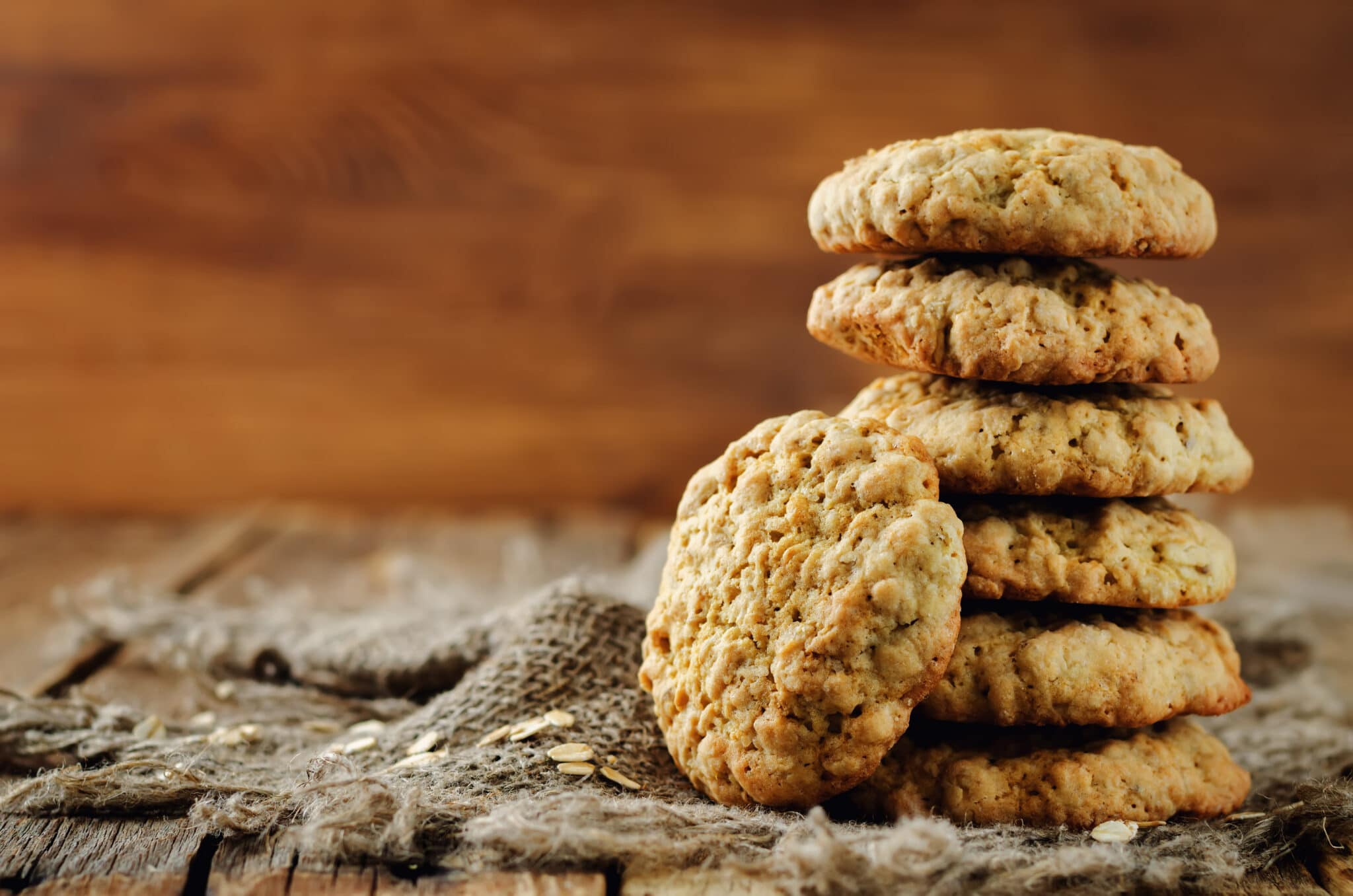 oatmeal cookie tower