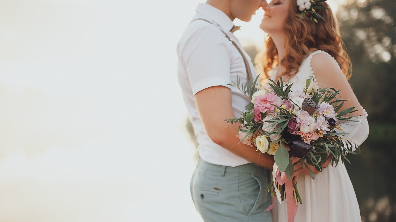 bride and groom mountain wedding elope in blue ridge mountains