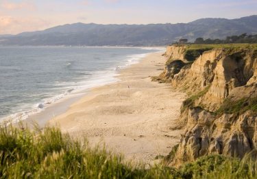 Half Moon Bay from cliffs