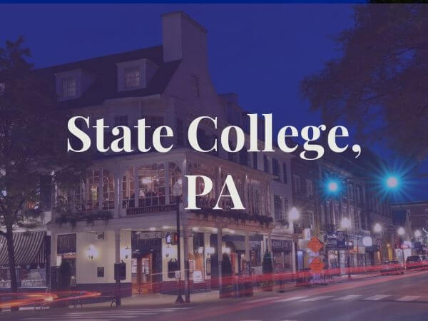 View of State College, PA