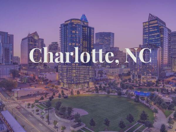 View of Charlotte, NC