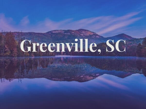 View of Greenville, SC