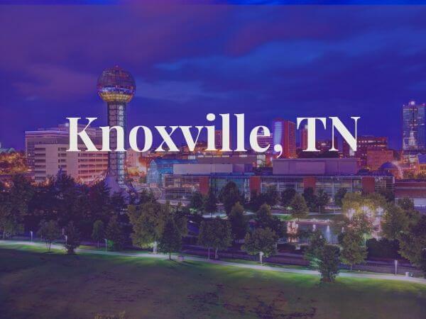 View of Knoxville, TN