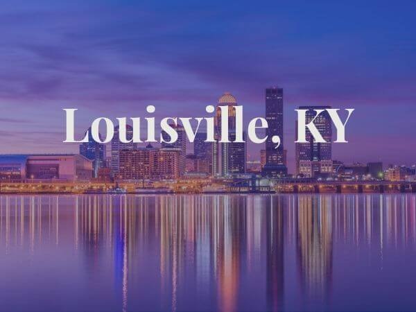 View of Louisville, KY