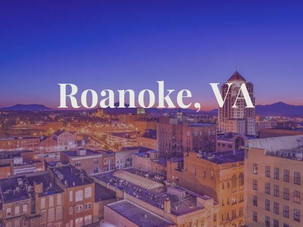 View of Roanoke, VA