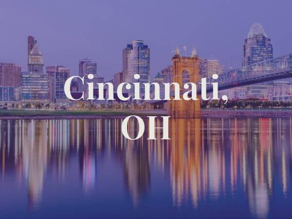View of Cincinnati, OH