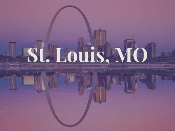 View of St. Louis, MO