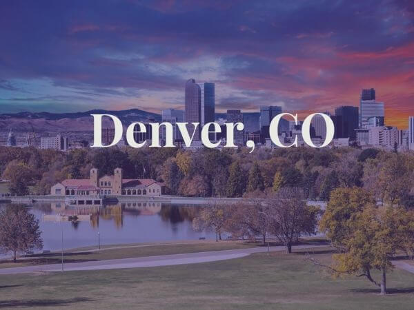 View of Denver, CO
