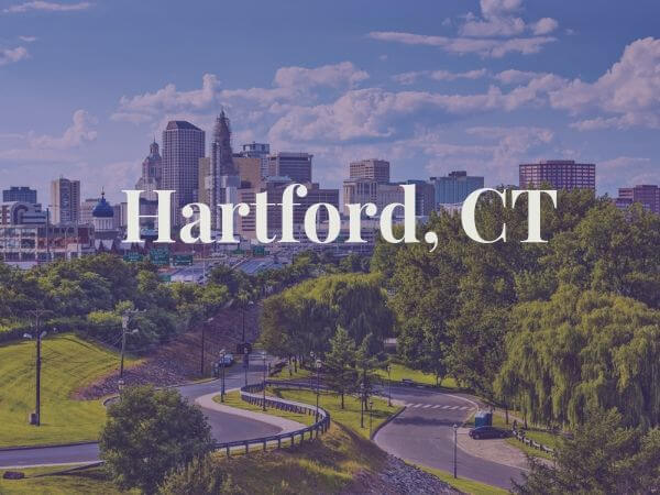 View of Hartford, CT