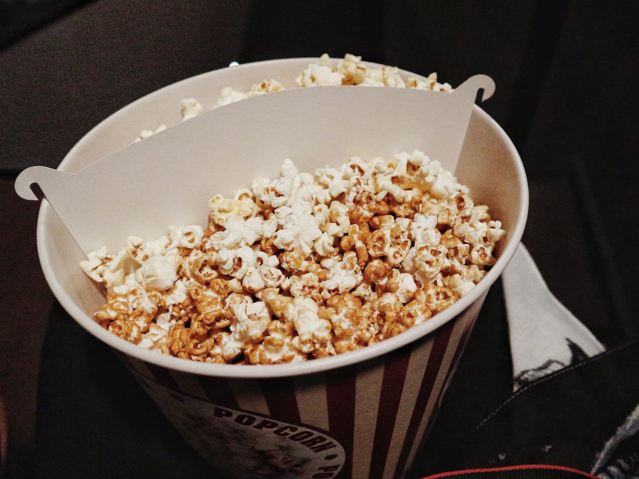 tub of popcorn