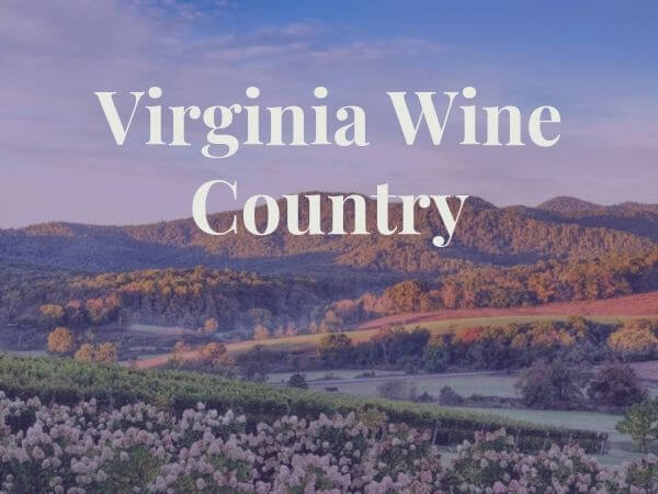 View of Virginia Wine Country land